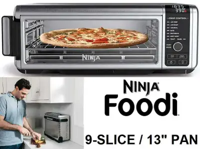 Ninja Foodi 8-in-1 Digital Air Fry Oven, Large Toaster Oven, View more