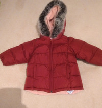 Toddler Girl's Winter coat sz 18-24 months, Old Navy