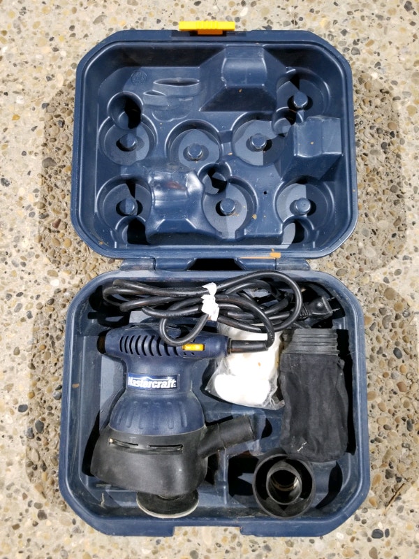 MASTERCRAFT SANDER **WITH CASE** & 2 TOOL BOXES!! ☆☆☆ Hand Tools