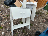 Over the toilet storage shelf/stand - 2 pieces