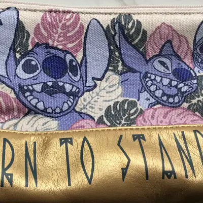 Disney Loungefly Stitch Cosmetics Bag Born to Stand Out, View more