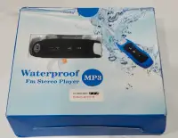 WATERPROOF FM STEREO PLAYER MP3, BLACK 