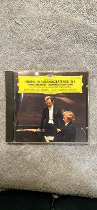 CD Chopin Piano Concertos 1 And 2