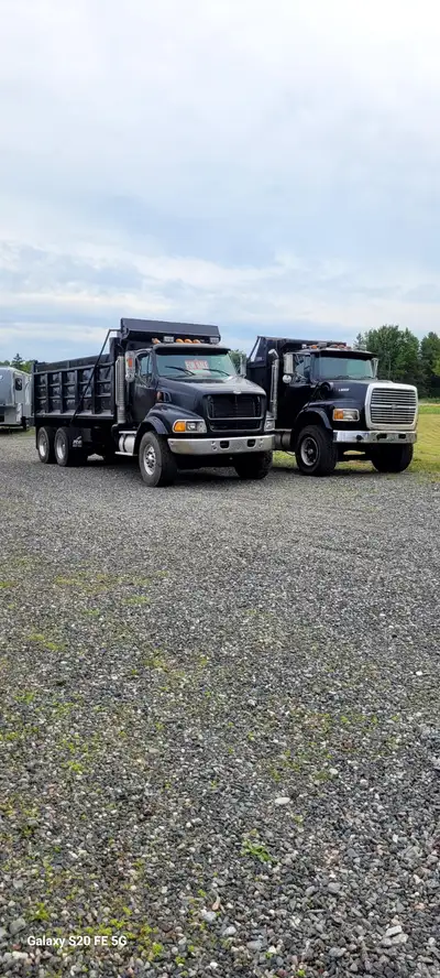 Good solid trucks. Cat engines. Call Steve for more info. 807-628-5913