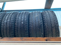 Four Continental VanContact 235/65R16 tires