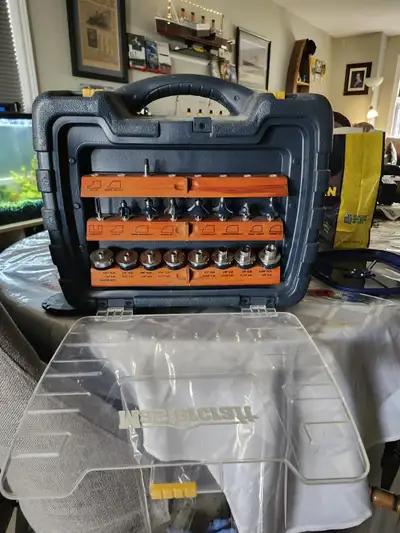 Mastercraft router and bits, View more