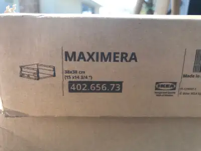 IKEA maximera drawers (2), View more