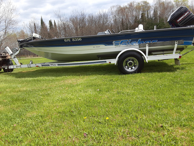 Fisher SV 19 GT package with 115hp Mercury in Powerboats & Motorboats in Thunder Bay - Image 2