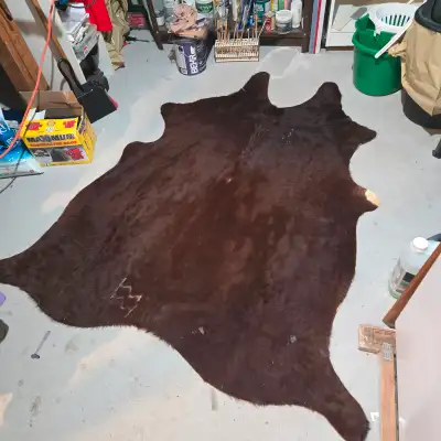 Real cow hide rug, View more