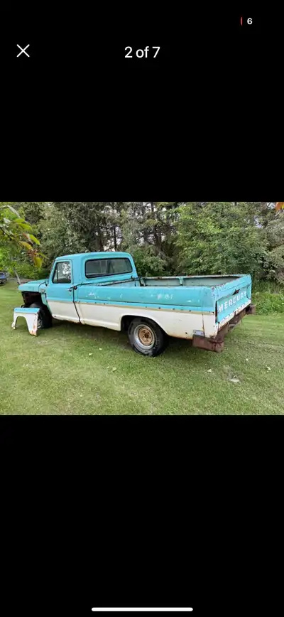 1968 Lunar Green/white project $1700 (complete unit) 1968 Harbour Blue Project (no tailgate or mercu...