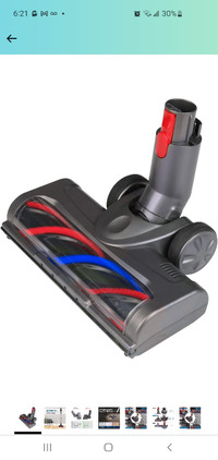 Soft Roller Brush for Dyson V7 V8 V10 V11 V15 Vacuum Replacement