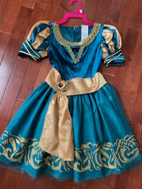 Disney Princess Merida Costume Size 4-6x