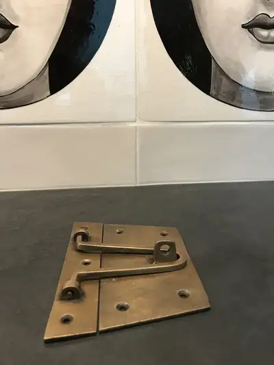 BIG Square Vintage Box Gate LATCH Hook, View more
