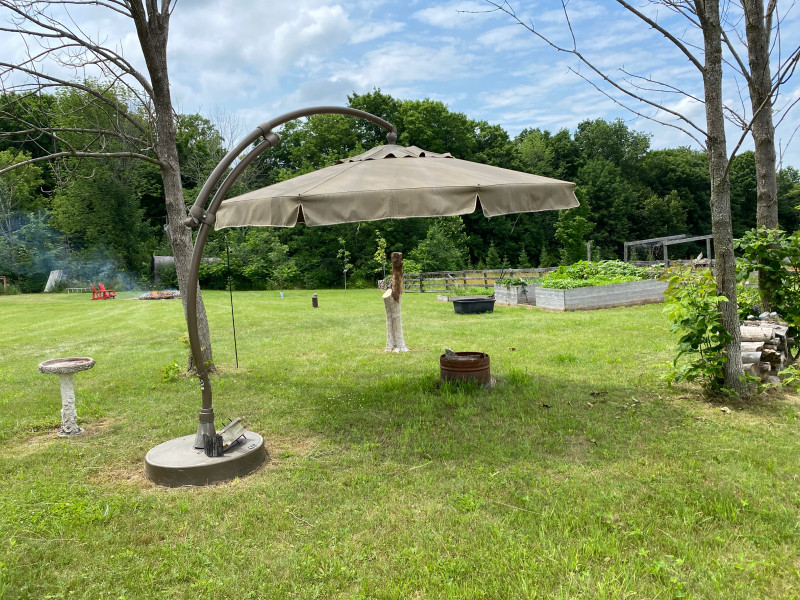 Older DOT furniture umbrella Free Stuff Kawartha Lakes Kijiji