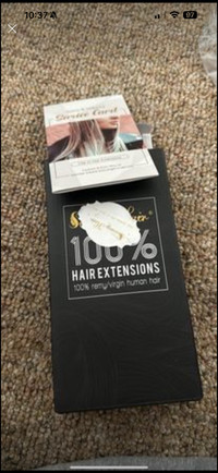 BLACK 100% hair extensions human hair