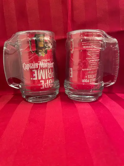 Captain Morgan branded beer stein mugs, View more