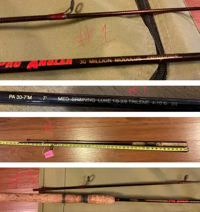 fishing poles, View more