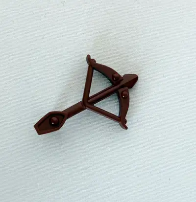 Up for sale is one (1) authentic LEGO Minifigure Crossbow in Reddish Brown. • Part Number: 51786 • C...