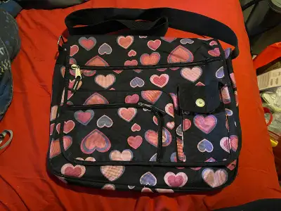 MUDD HEART LAPTOP BAG W/SHOULDER STRAP, View more