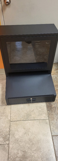 Shop computer cabinet