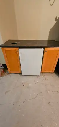 Cabinets with counter top