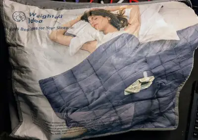 Weighted Blanket Queen Size 15 Pounds(Grey), View more