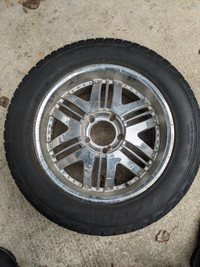 Cooper Zeon M+S Tires with chrome wheels