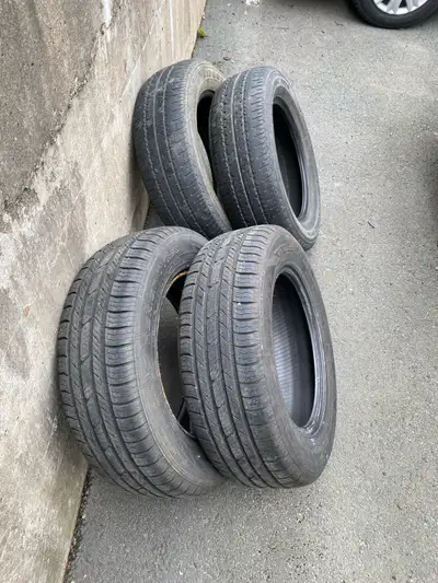 2x Nokian One tires (like new), bought for $320+tax last year and drove ~1000km on them. Invoice is...