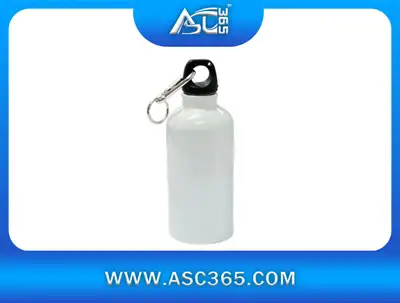 1PC 500ml Aluminium Water Bottle White Heat Press 001401, View more