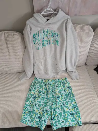 billionaire boys club shorts & sweatshirt, View more