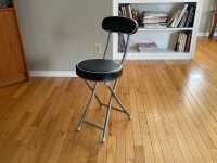 Padded folding chair with back rest -15 available