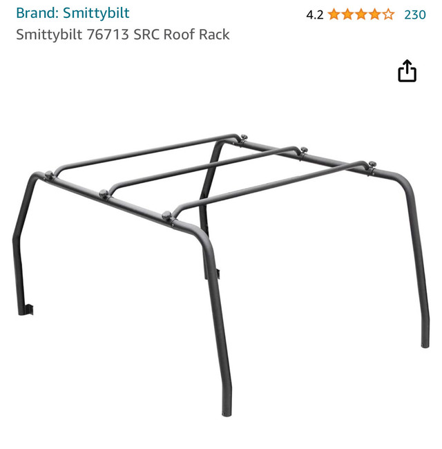 WTB jeep tj roof rack  in Other Parts & Accessories in London