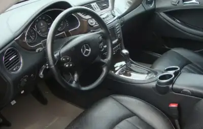 A few pieces left of black leather interior for 2005 - 2011 Mercedes-Benz CLS 550 (Will fit CLK or E...