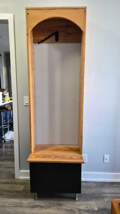 cabinet wood top and ikea base, View more