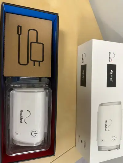 New Airmini never used. comes with power supply and travel case. Mask not included Located SW Edmont...