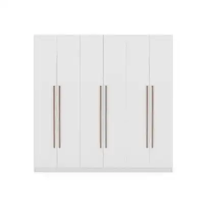 Heavy-Duty Wooden Wardrobe – Ample Storage with Modern Look, View more