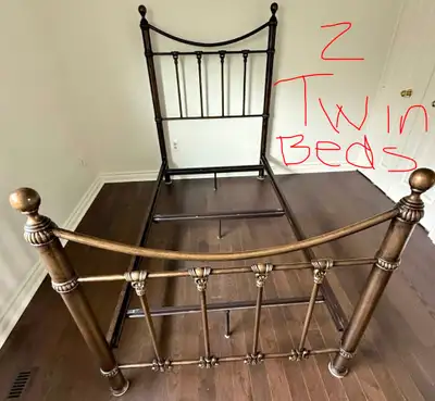twin Bombay beds, View more
