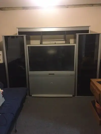 50” LG TV /ENTERTAINMENT STAND, View more