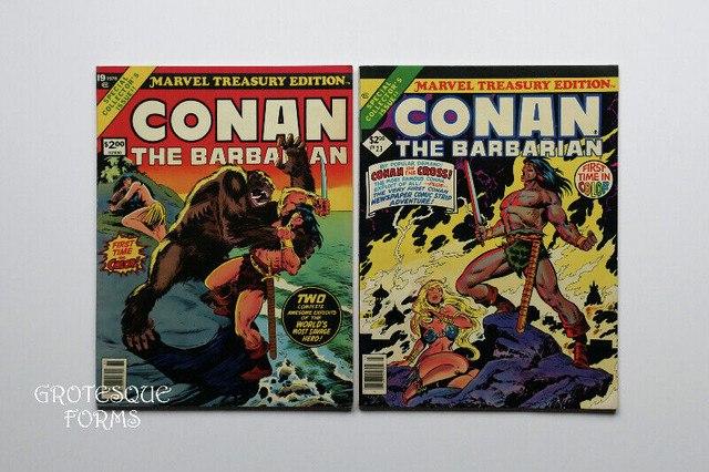 Conan The Barbarian Marvel Treasury Edition #4, 15, 19 & 23 BD dans Bandes dessinées  à Laval/Rive Nord - Image 4