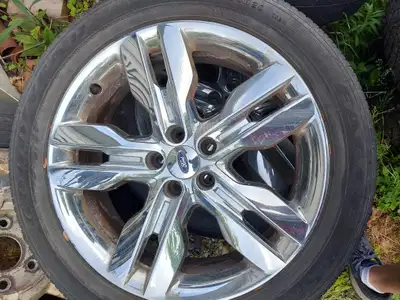 20 inch ford edge rims 300$
