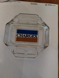 Cendrier vintage Chargex