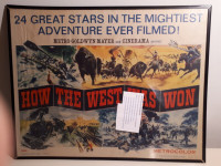 Movie Poster.. How the West Was Won.