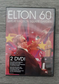 ELTON 60 Live at Madison Square Garden - 2 DVD Concert - NEW SEA
