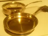 Stainless Steel and Cast Cookware