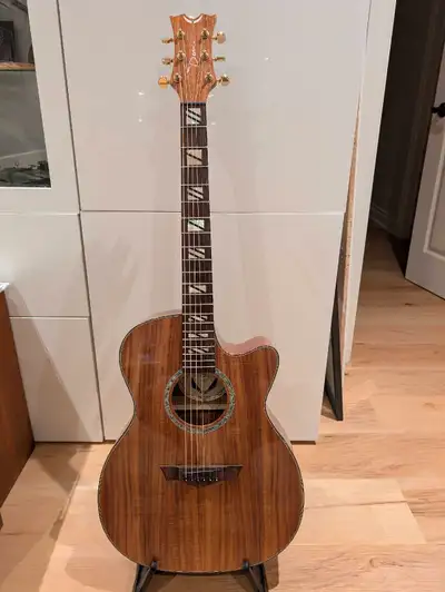 Dean koa Performer accoustic guitar, View more