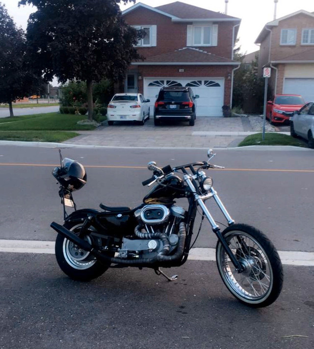 Sportster  4+ forks in Street, Cruisers & Choppers in Barrie