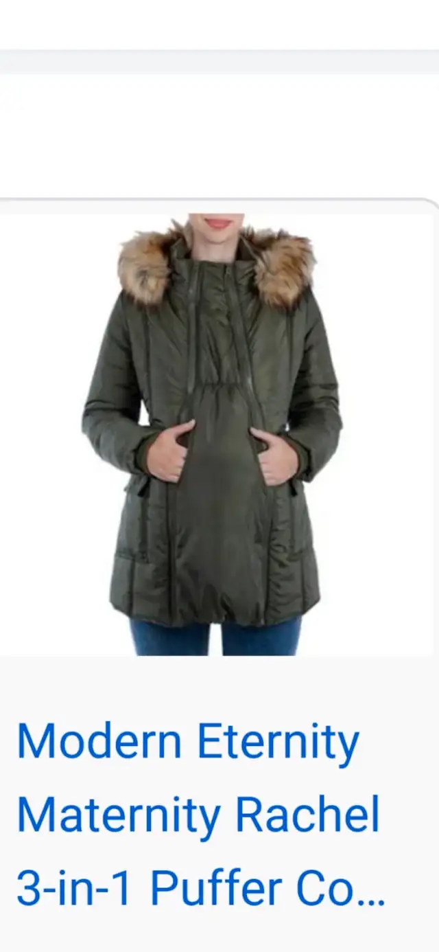 Modern Eternity Maternity Coat in Women's - Maternity in Mississauga / Peel Region - Image 3