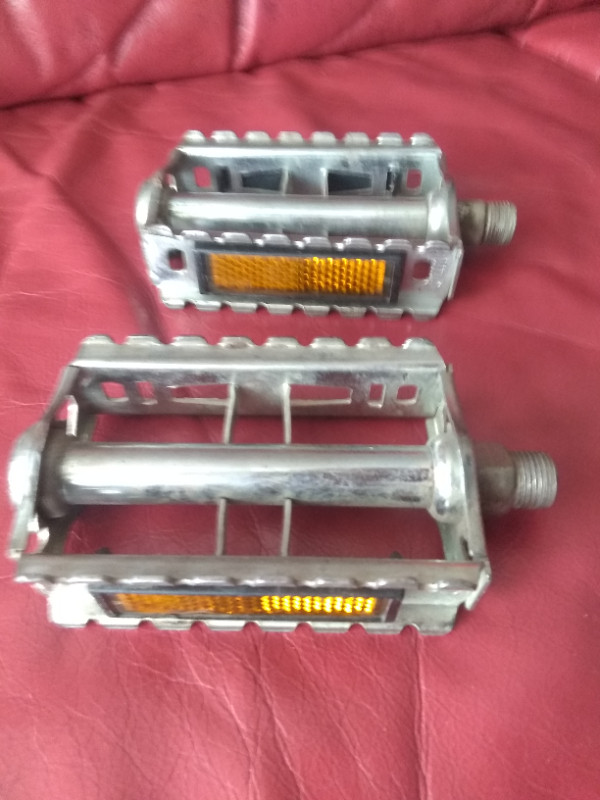 Vintage bicycle pedals. Made in Germany. Pick up in Millwoods in Frames & Parts in Edmonton - Image 2