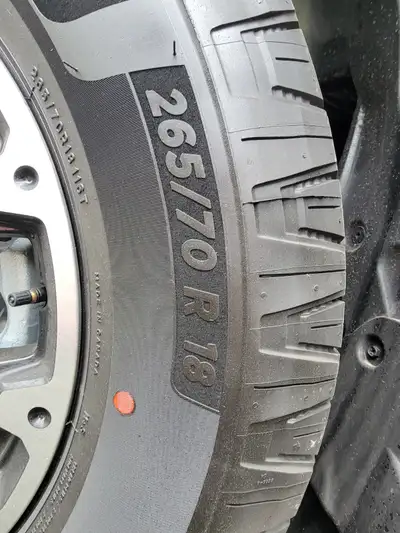 For Sale - 4 Brand New Tires - just off the lot. Michelin XLT Trail All Terrain tires. 265/70R 18. A...