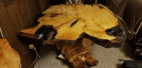 Coffee Tables, Burl Tables and Live Edge Tables